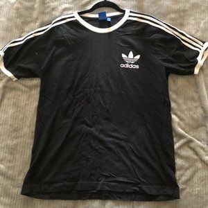 Adidas Black Logo Tee